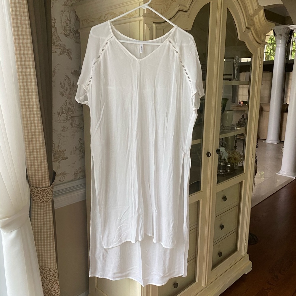BCBGeneration White Hi-Lo Dress